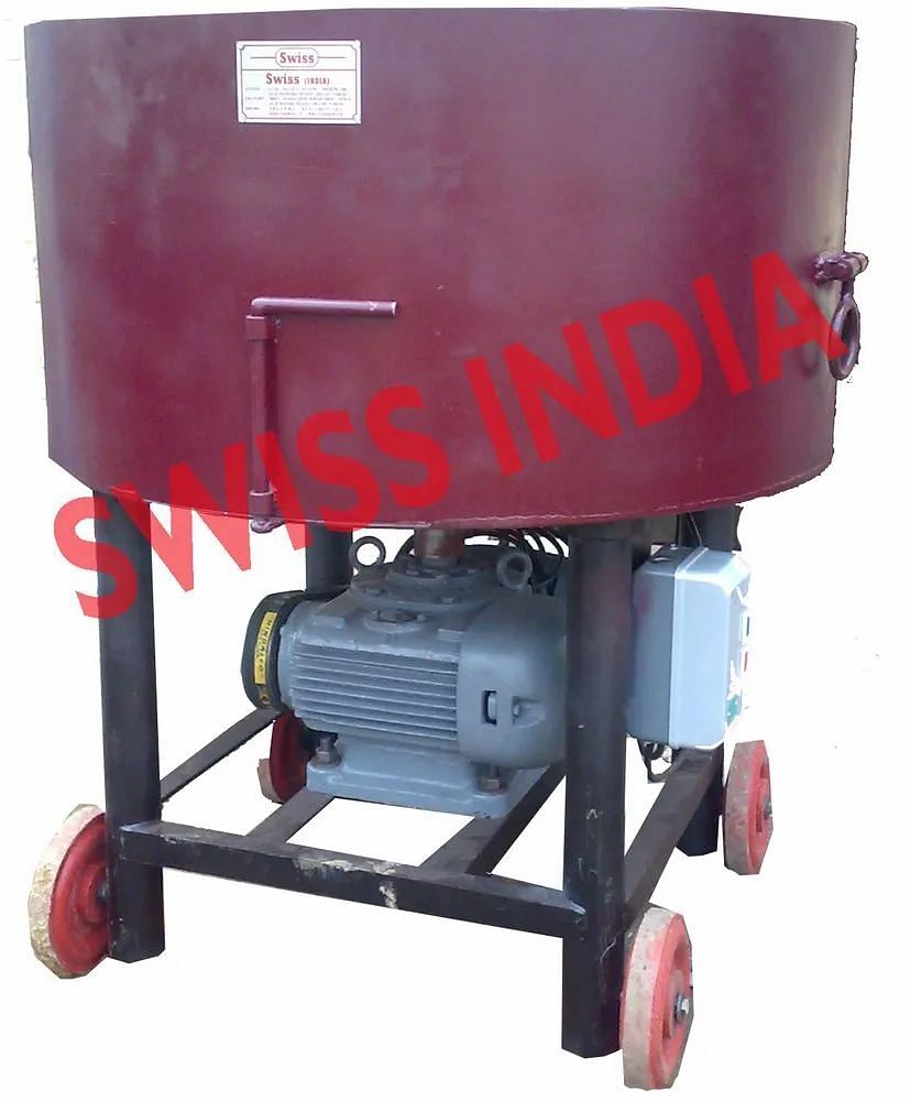 Swiss India Pan Concrete Mixer