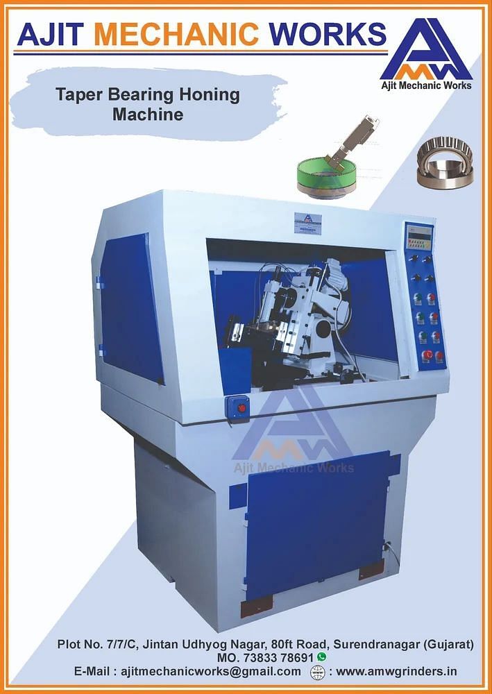 Taper Bearing Super Finish (Honing) Machine