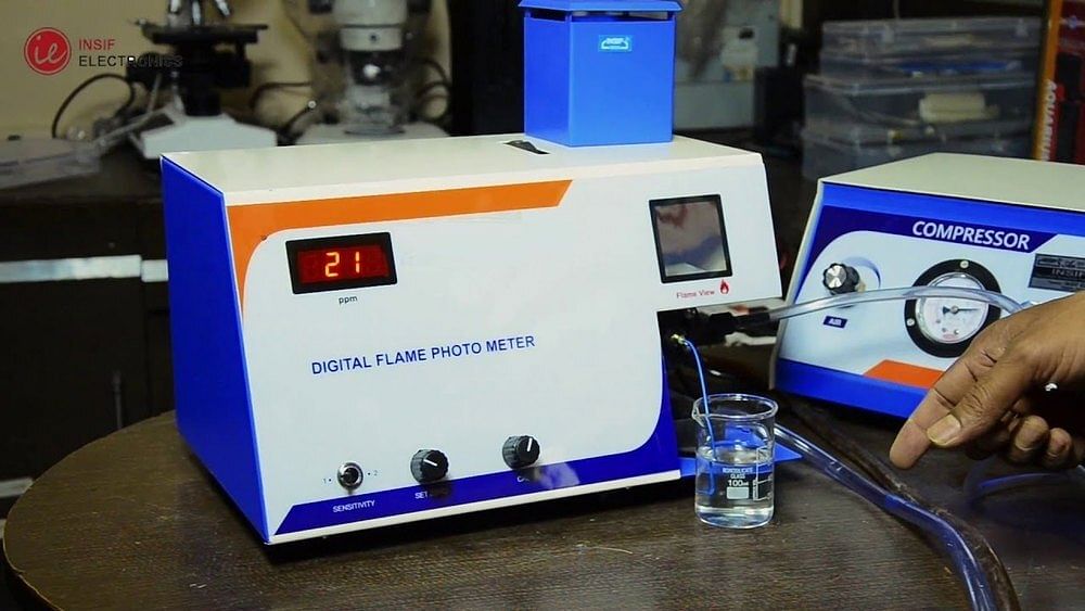 TEI Digital Flame Photometer, For Industrial Use, Model: TEIMDJD