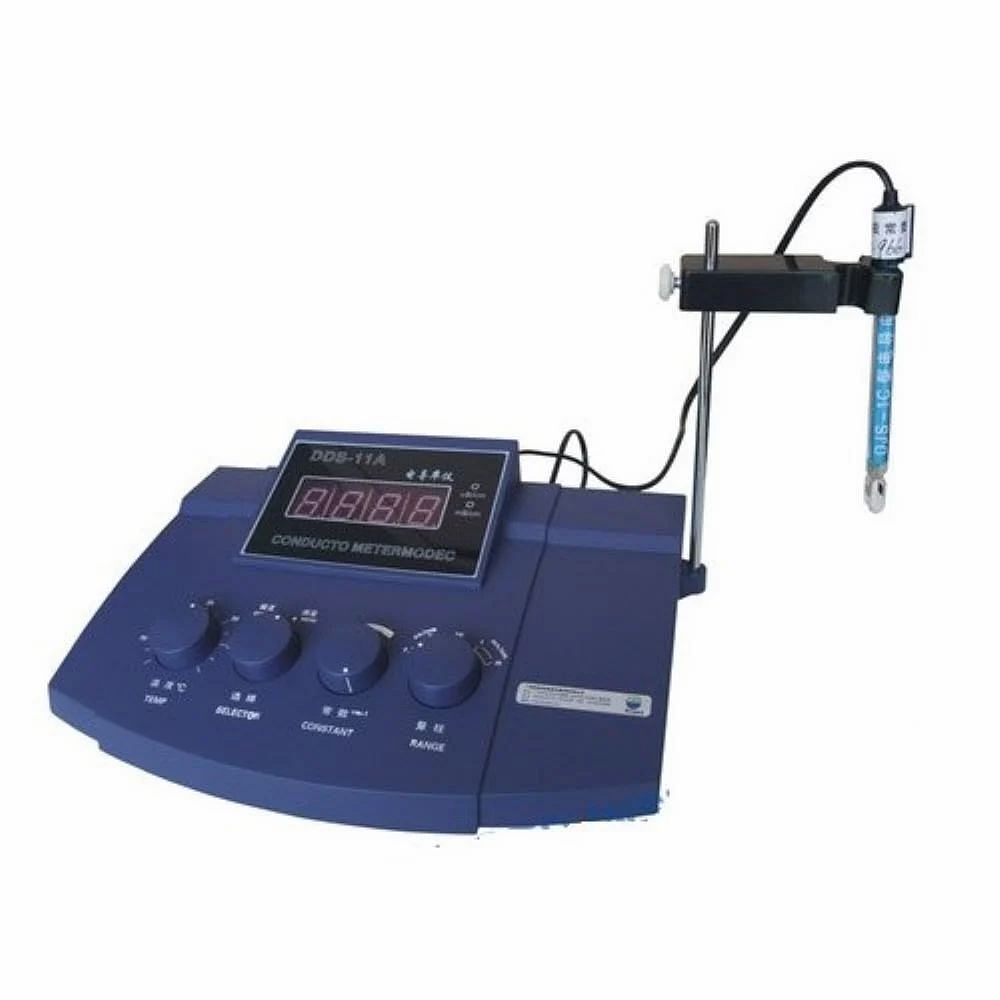 TEI Stainless Steel Digital Conductivity Meter, For Laboratory