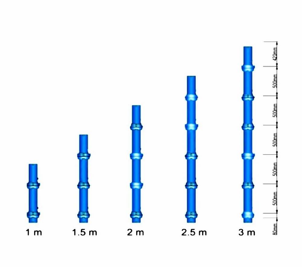 Telescopic Steel Prop, Shape: Pipe