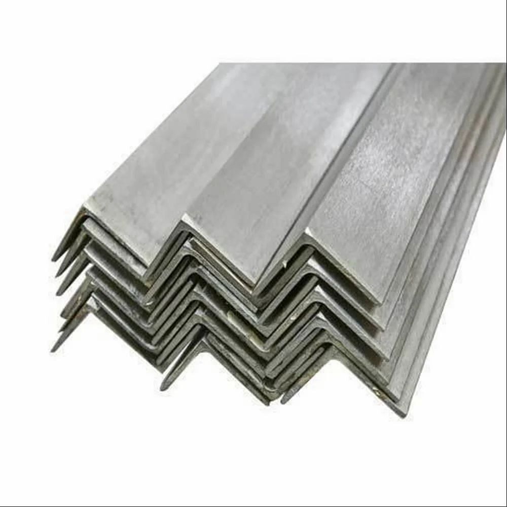 Thickness: 3 mm V Shape Rust Proof Mild Steel Angle, For Construction