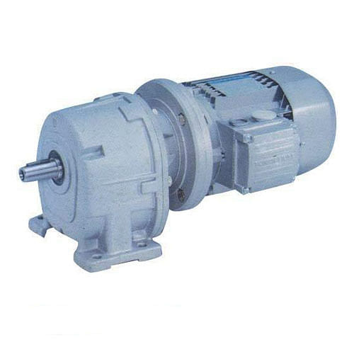 Three Phase 0.55 KW-65 KW Flange Mounted Helical Gear Motors, Voltage: 230- 414 V