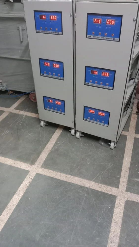 Three Phase Air Cooled Servo Stabilizer