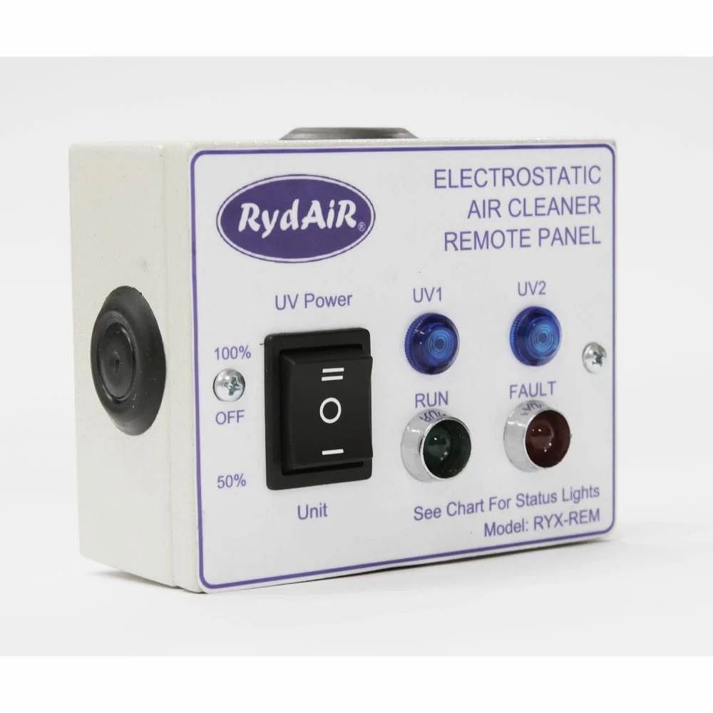 Three Phase Electrostatic Air Cleaner Remote Panel, 100A