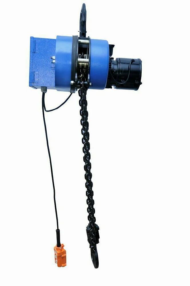 Three Phase Fixed Motorized Chain Hoist, For Industrial, Load Capacity: 1 Ton - 1 Tons