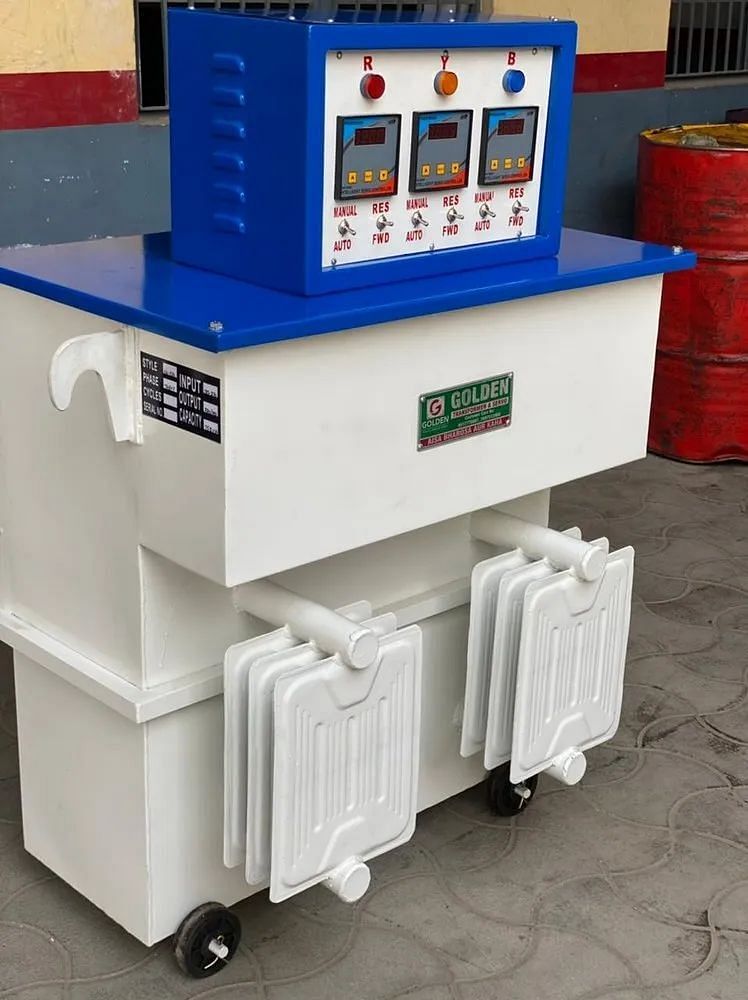 Three Phase Oil Cooled Servo Stabilizers, For Industrial, 20 KVA