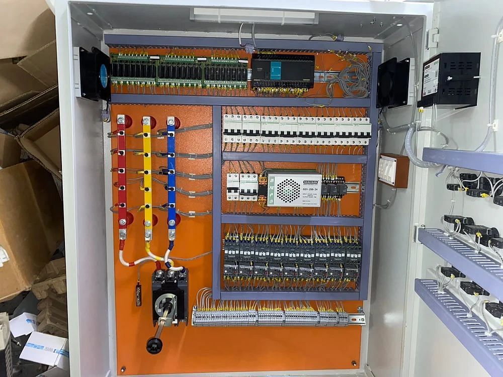 Three Phase PLC Control Panel, For Industrial