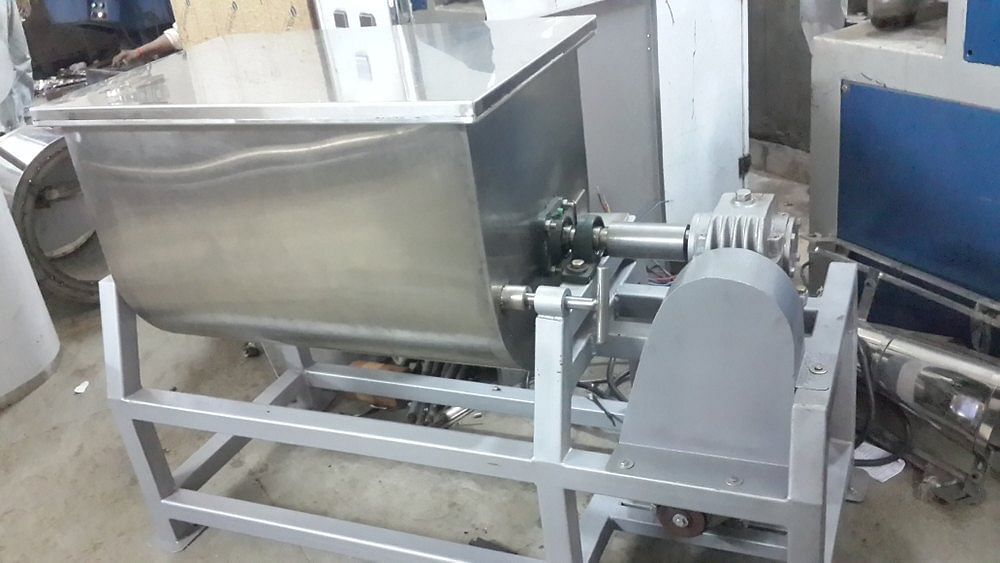 Three S.S 304 Batch Mixer For Kurkure Plant, For Industrial, Model Number: Sew