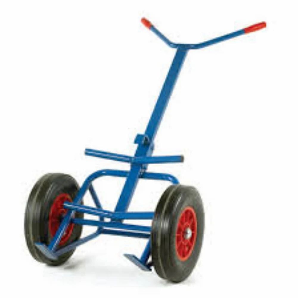 Three Wheel Drum Lifter Trolley, For Industrial, Loading Capacity: 300 kg