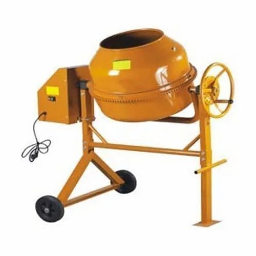 Tilting Drum Mixer Diesel Engine Portable Concrete Mixer Machine, Drum Capacity: 500 L, for Construction