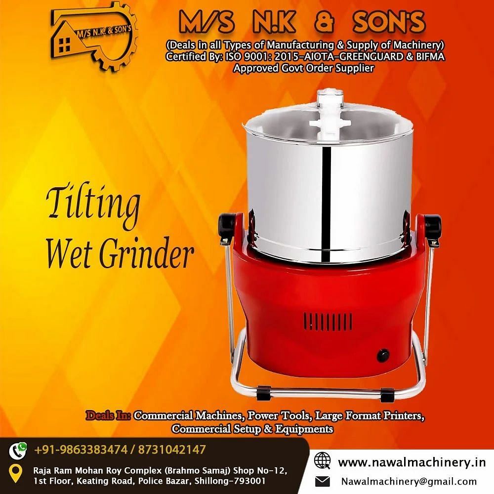 Tilting Wet Grinder