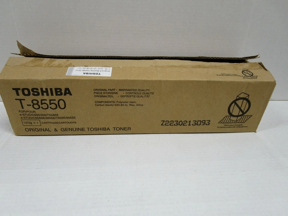 Toshiba T8550 Estudio 555 Black Toner Cartridge, For Laser Printer