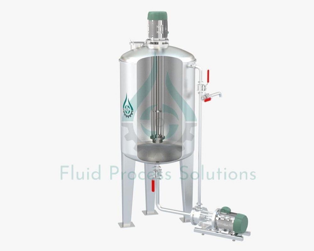 Treatment Capacity: 2.25 L High Shear Disintegrator Dissolver