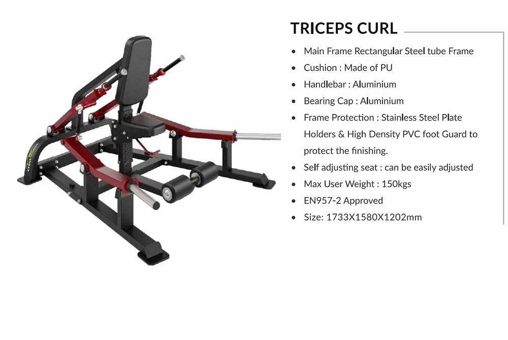 Triceps Press Plate Loaded, For Commercial Gym Usage, Model Name/Number: Pftph