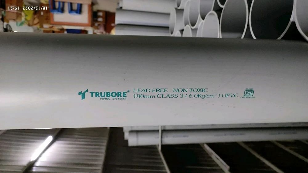 Trubore Pvc Pipes, 6 m