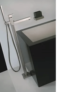 Tub Filler Square Tap