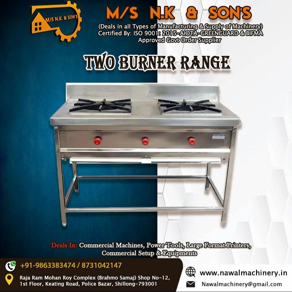 Two Burner Gas Range