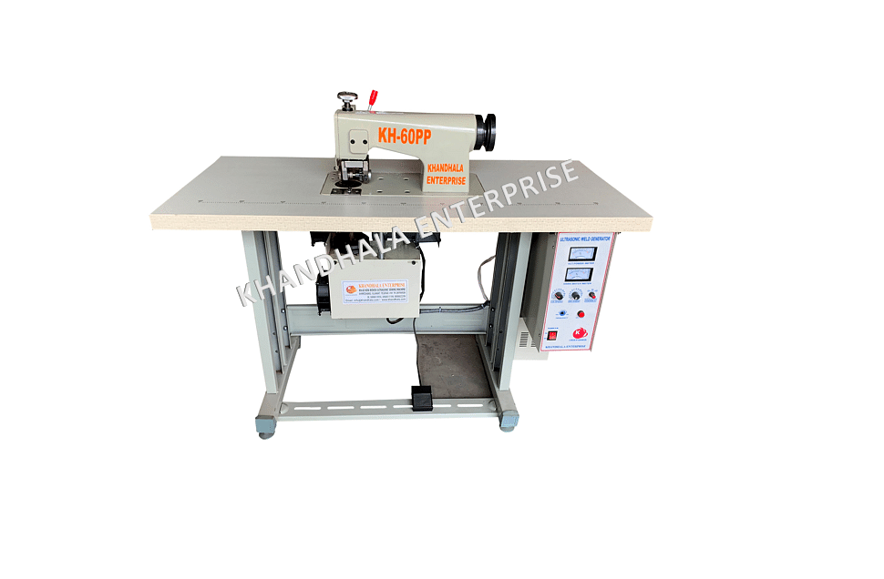 Ultrasonic pp woven bag hamming machine