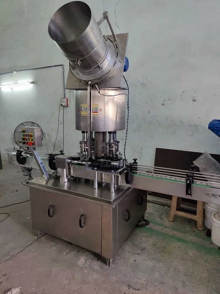 Umiya Industries Semi Automatic ROPP Cap Sealing Machine, 1 HP