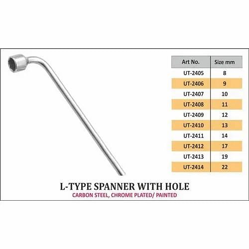 Unison Cast Iron L Type Spanner With Whole