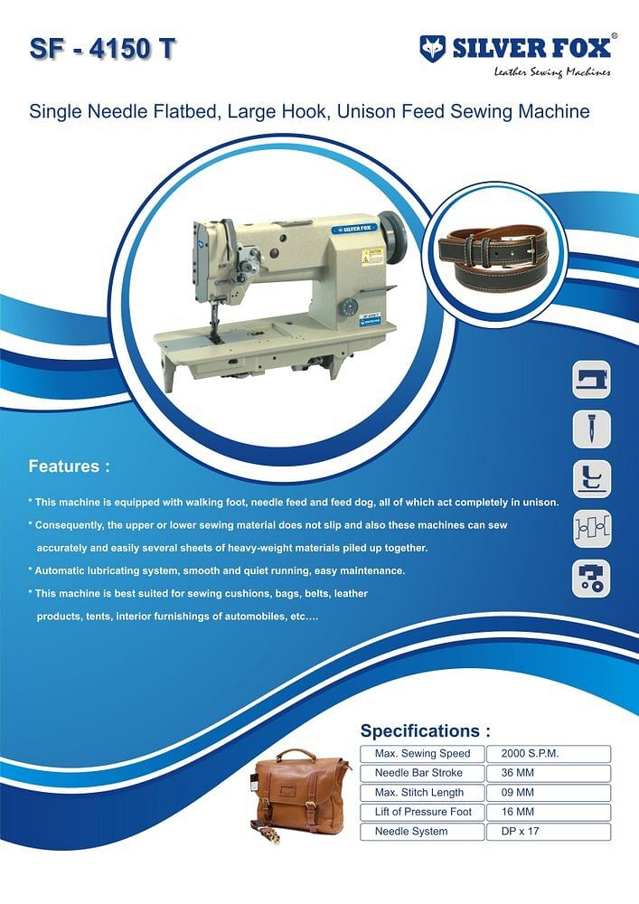 Unison Feed Sewing Machine