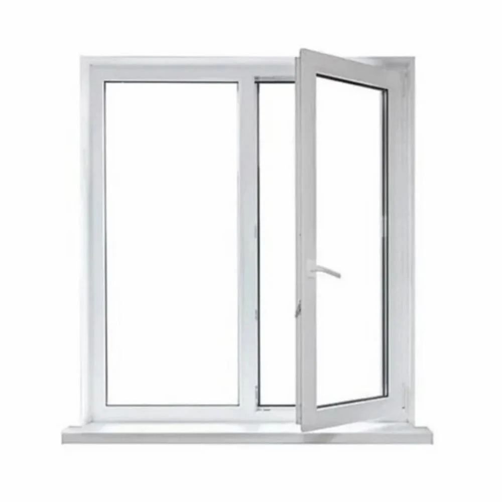 UPVC Hinged Glass Window