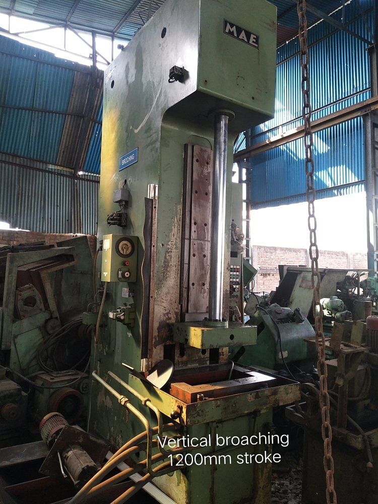 Used Vertical Broaching Machine