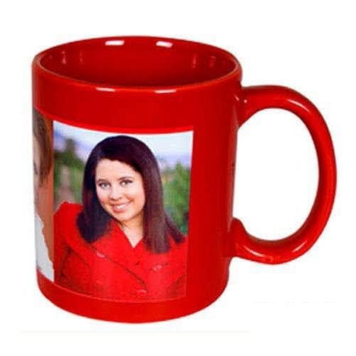 Uvaj Base Red Patch Mug, For Gifting Purpose, Size/Dimension: 9 cm Height