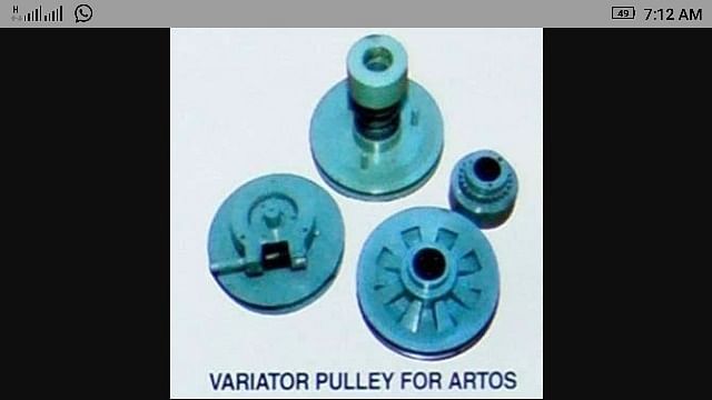 V Belt Pulley Stainless Steel(SS) Variabal Puliey ., For Double Beam Crane, Single Groove