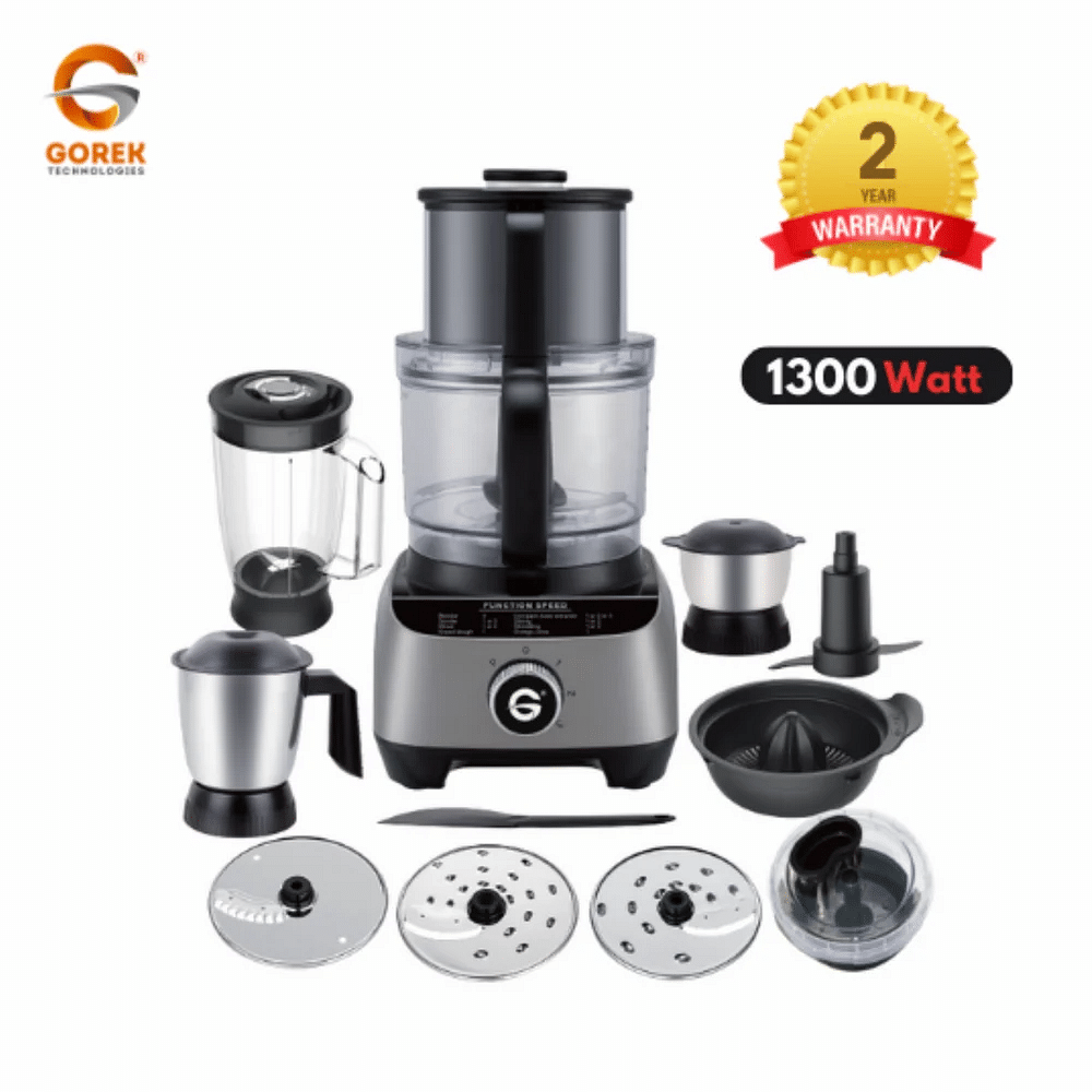 Variable Slicing Food Processor, 1300W