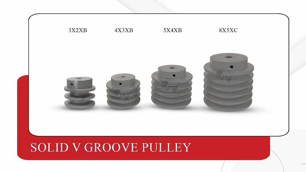 Various Solid V Groove Pulley, Capacity: Variable