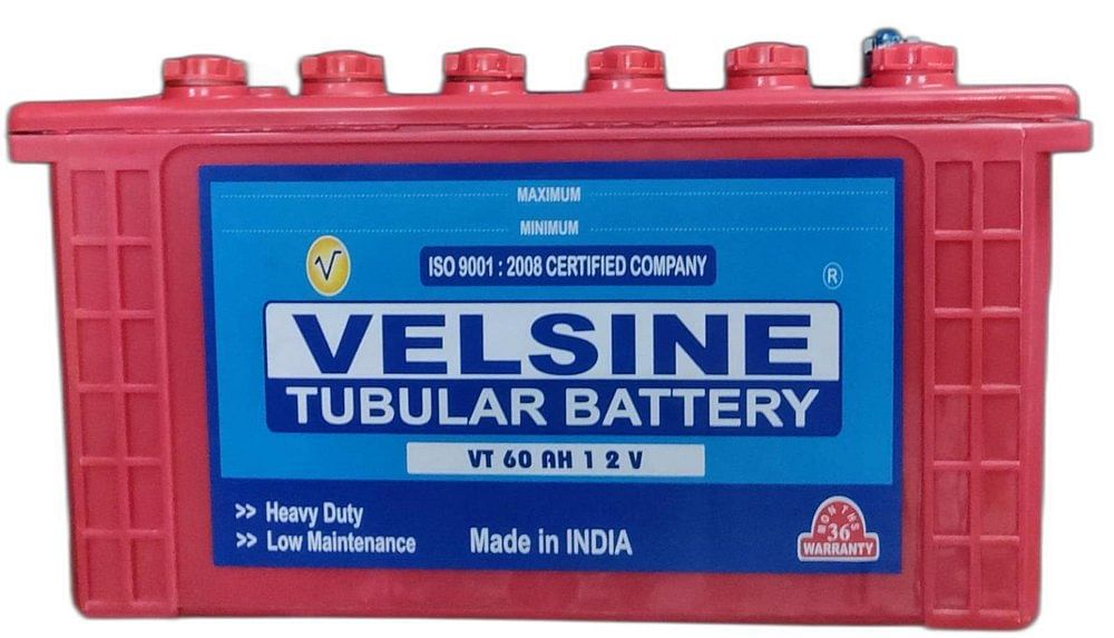 Velsine Tubular Battery