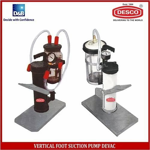 Vertical Foot Suction Pump Desco, Warranty: 1 Year