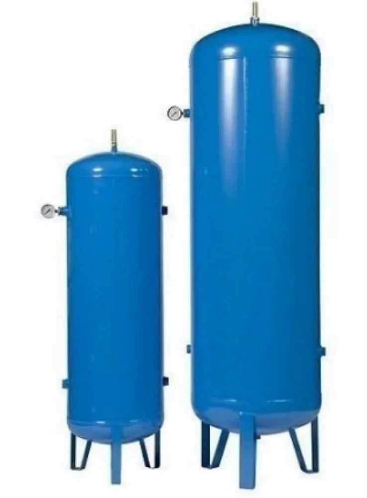 Vertical MS Industrial Air Tank, Storage Capacity(litre): 3500 L