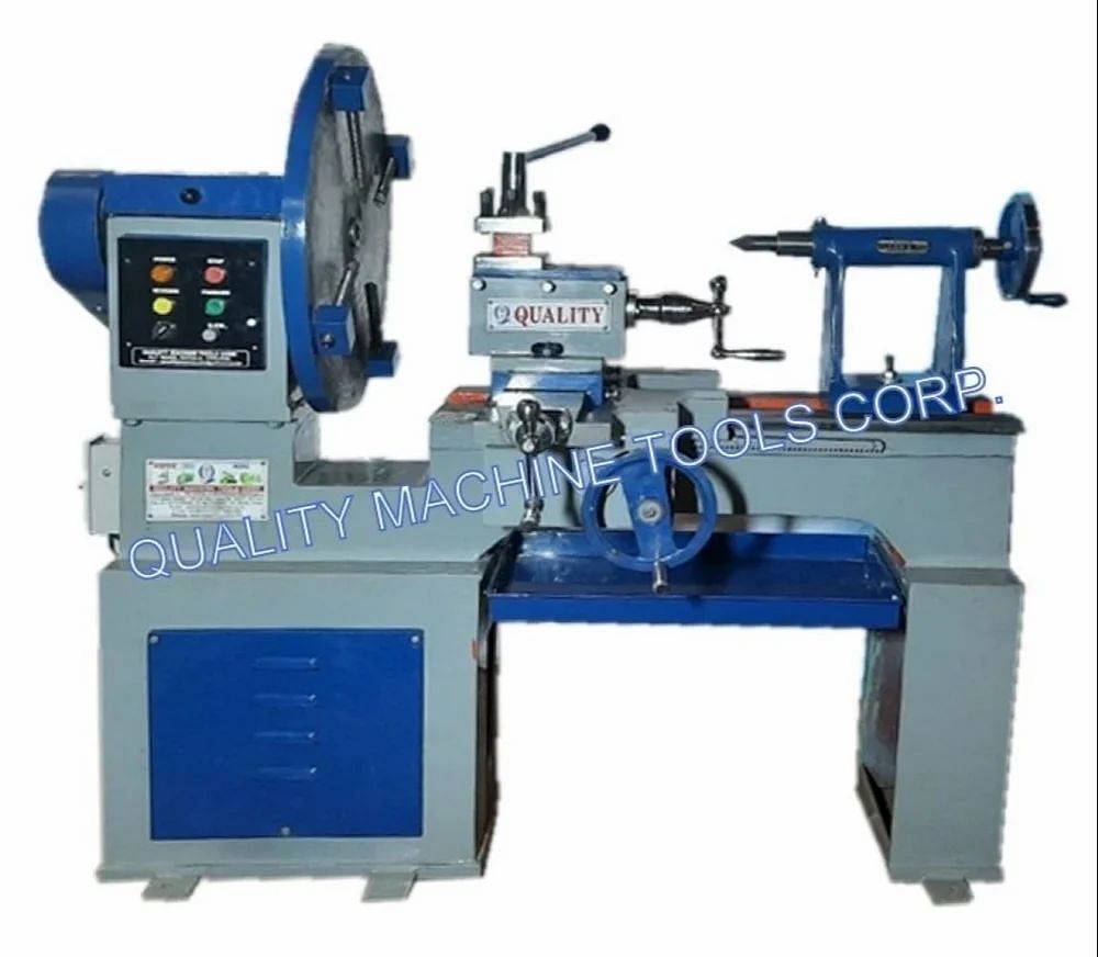 VFD Wood Turning Lathe, Semi automatic