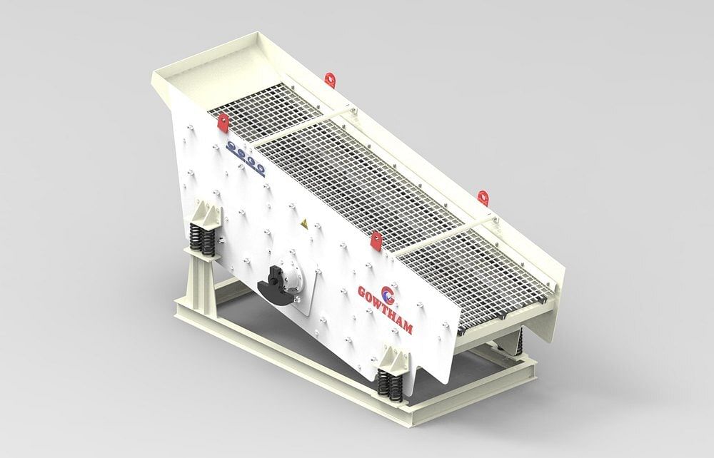 Vibrating Screen Machine, Capacity: 10 Ton/Hour