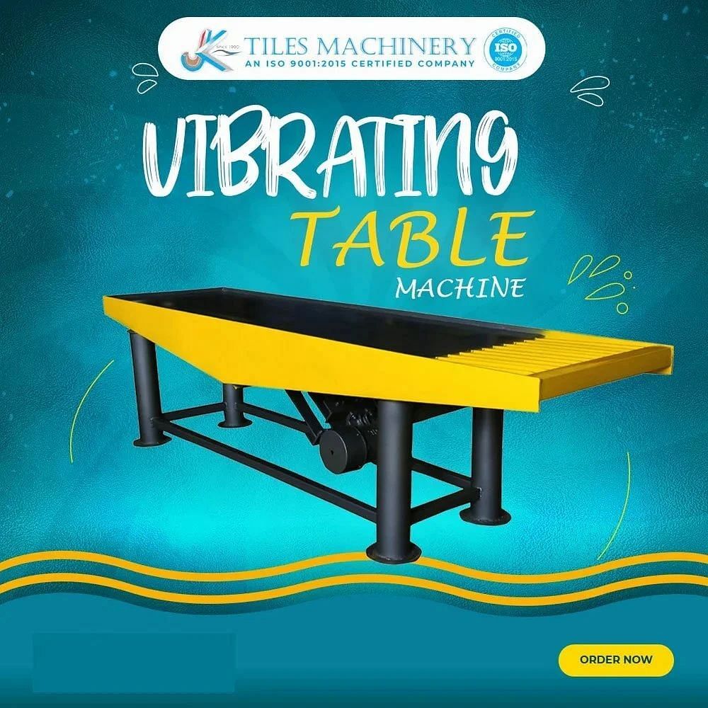 Vibration Table For Tiles Making