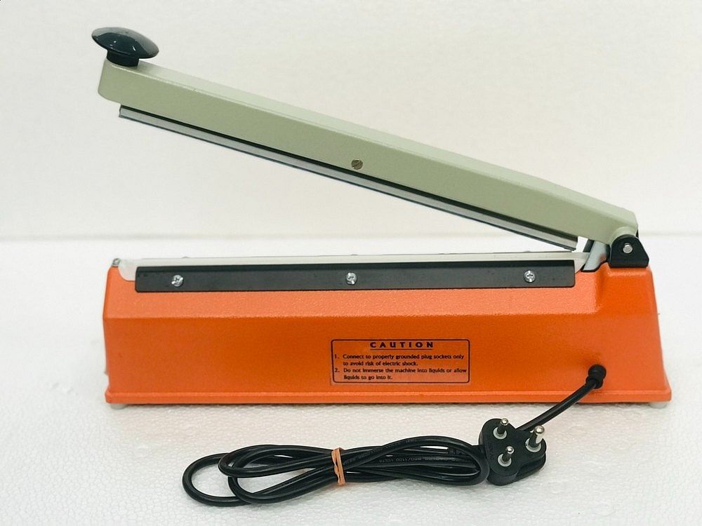 Vijay Plastic Hand Impulse Sealer, Capacity: 500-1000 pouch per hour, Model Name/Number: 12