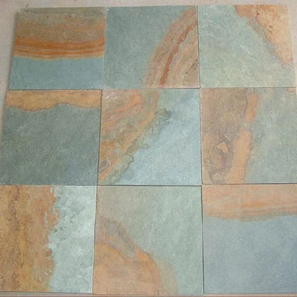 Vitrified Indian Slate Stone Tile, Size: 600x600 mm