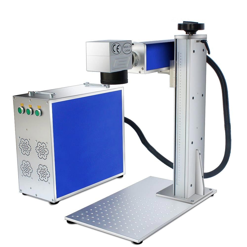 VM-FL-W50-AF Vision Media Fiber Laser Marking Machine, For Metal, 100 X 100 mm