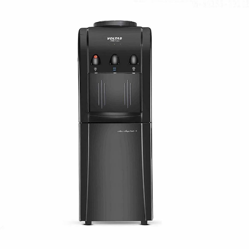 Voltas Plastic Pearl Water Dispenser (Standard Size, Black)