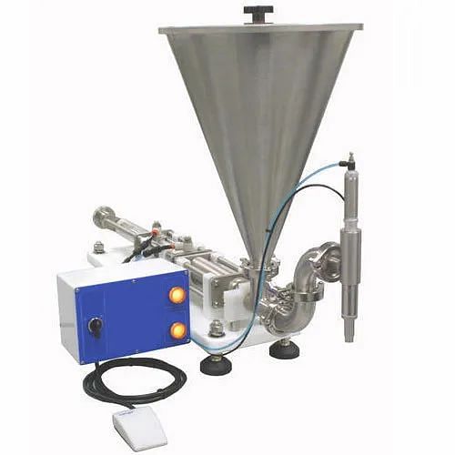 Volumetric Piston Filling Machine, Packaging Type: Bottle