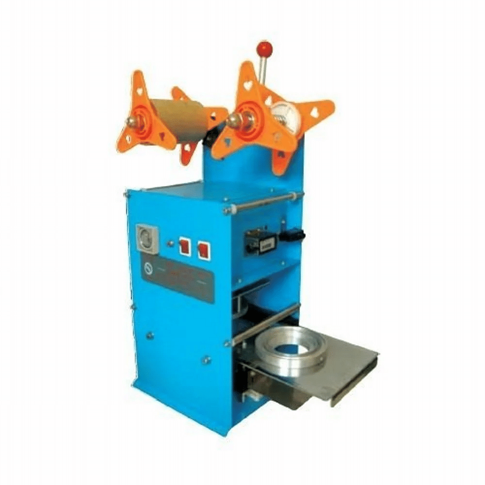 VSP Plastic Cup Sealer Machine, Capacity: 0-500 pouch per hour, Packaging Type: Manual