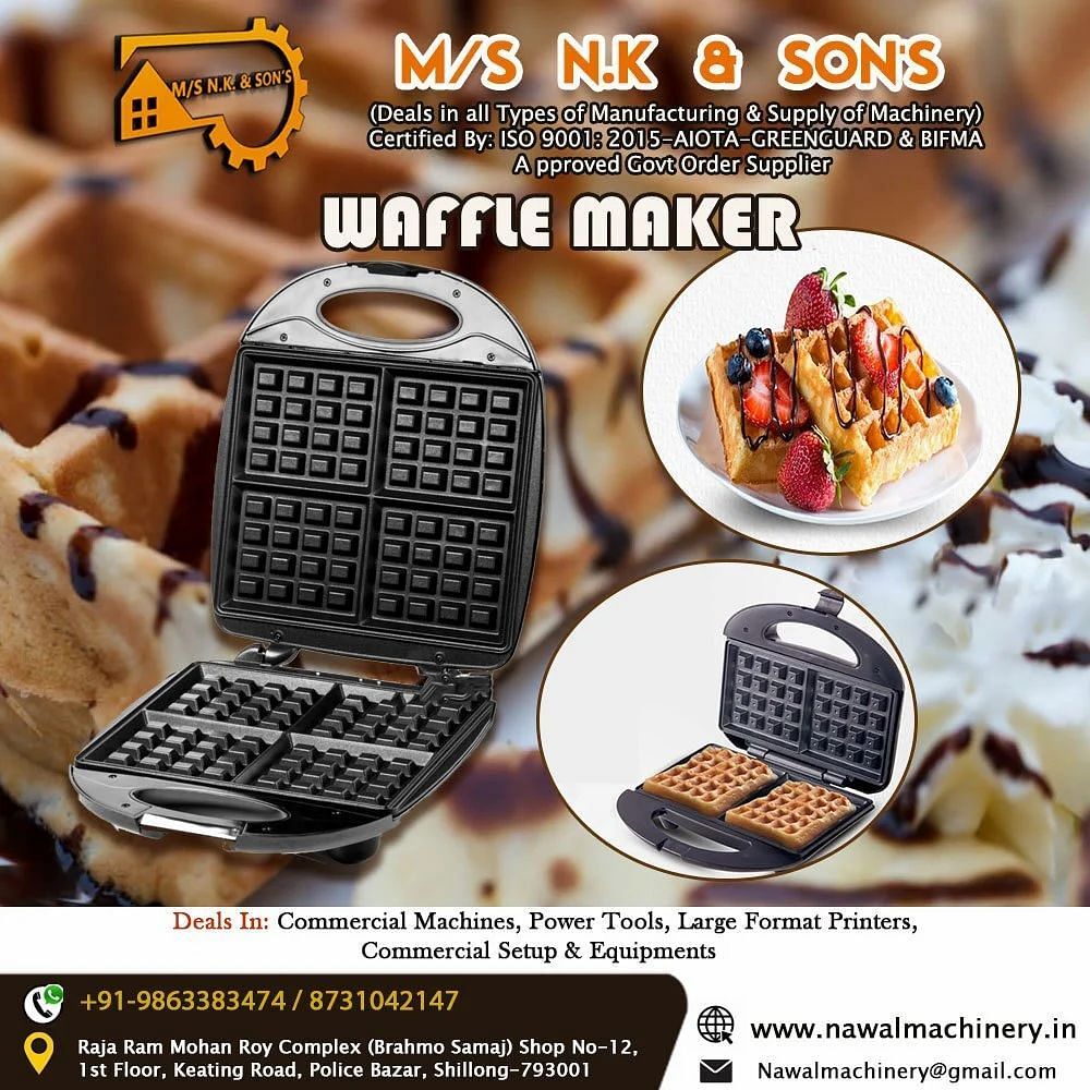 Waffle Maker, 750 W