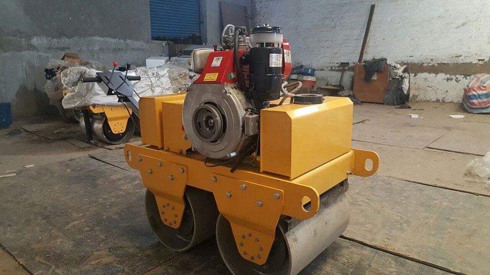 Walk Behind Vibratory Rollers, 600*450, 9 HP