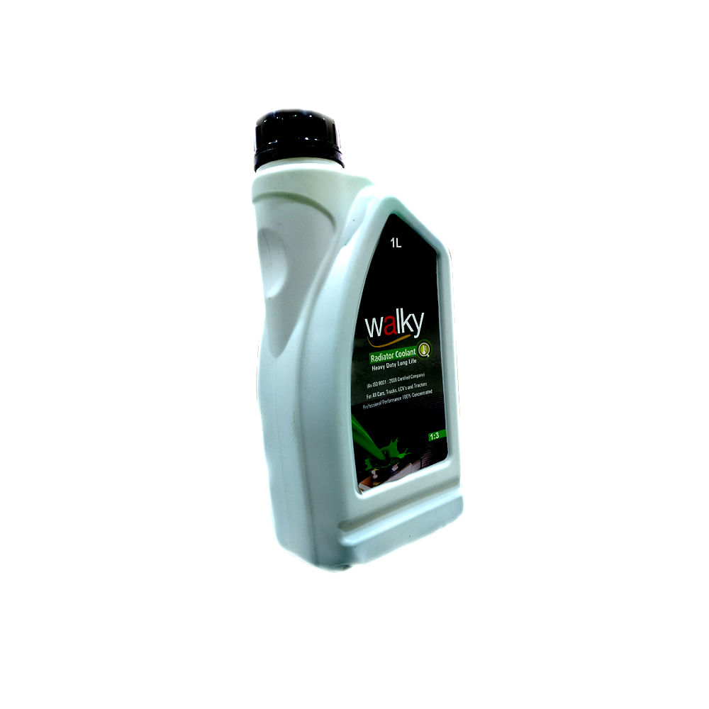 Walky Radiator Green Coolant, Packaging: 1 Ltr Bottle