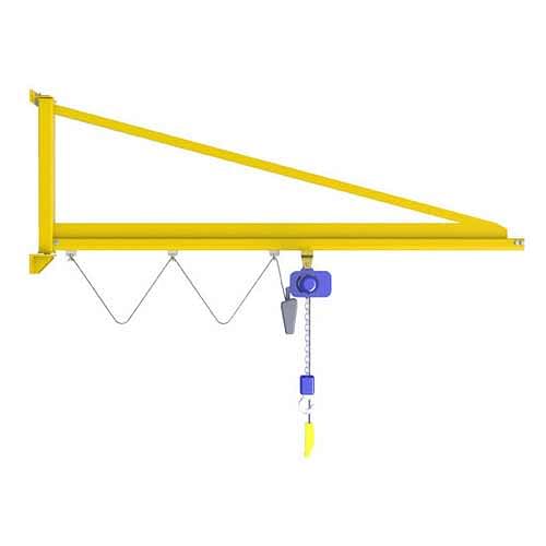 Wall Mounted Jib Cranes, Jib Length: 6m, Maximum Lifting Capacity: >25 ton