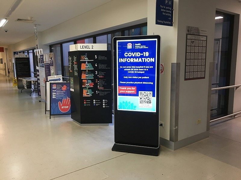 Wall Mounted LED Advertising Video Display