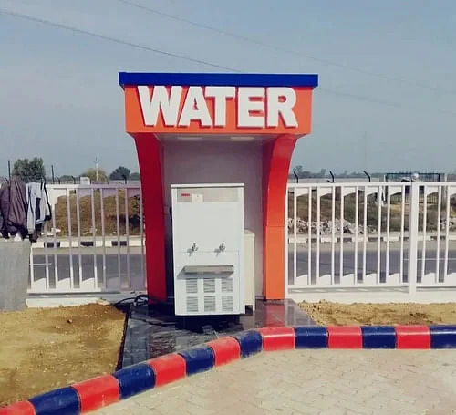 Water cooler for petrol pump